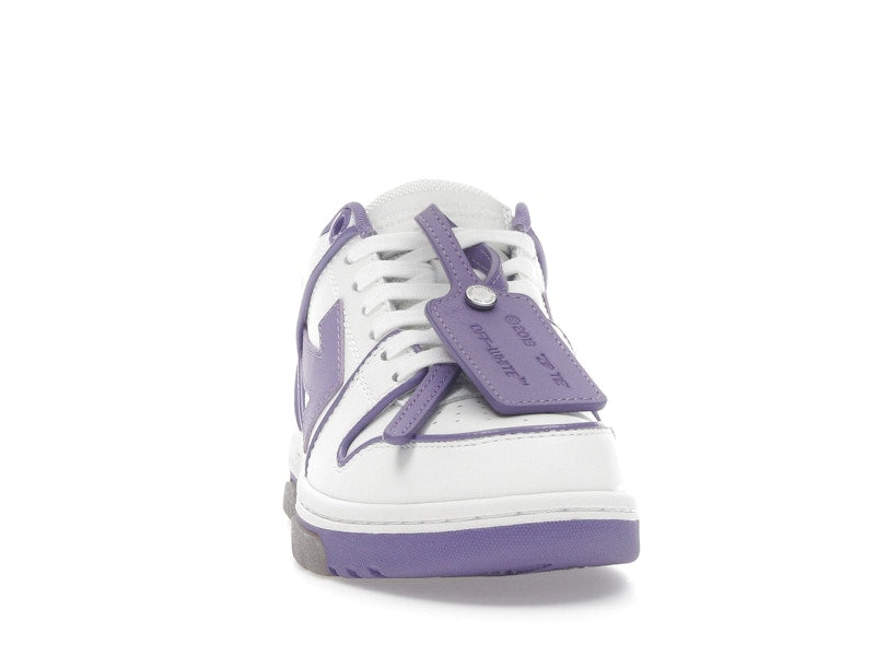 OFF-WHITE Out Of Office OOO Low Tops Outlined White Lilac Purple (Women's)