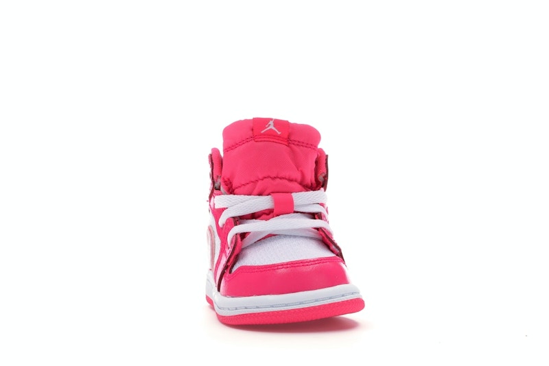 Jordan 1 Mid Hyper Pink White (TD)