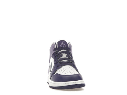 Jordan 1 Mid White Sky J Purple (GS)