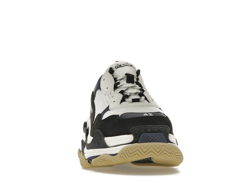 Balenciaga Triple S White Navy Black
