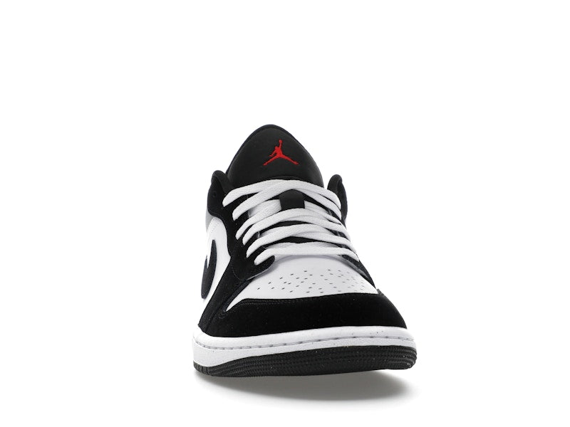 Jordan 1 Low SE White Fire Red Black Matte Silver