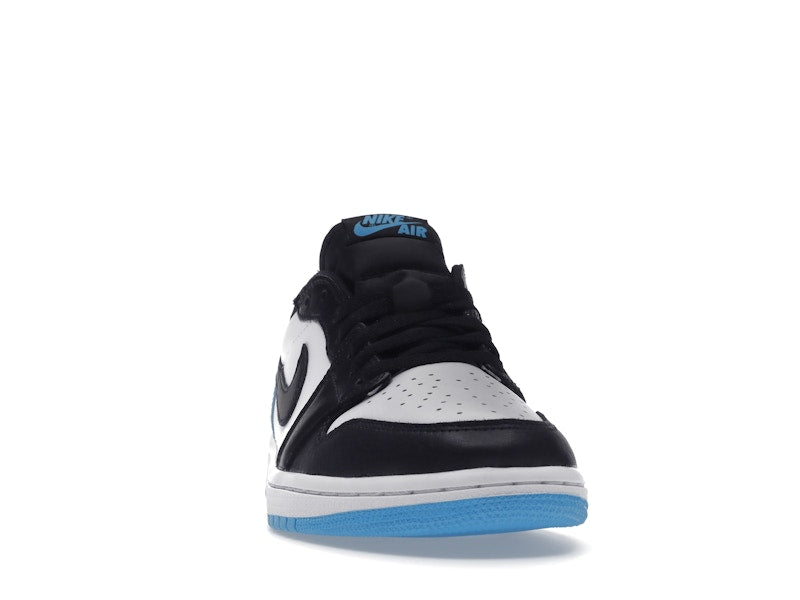 Jordan 1 Retro Low OG Black Dark Powder Blue (Women's)