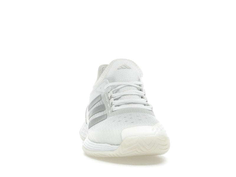 adidas Adizero Ubersonic 4.1 Cloud White Silver Metallic Grey (Women's)