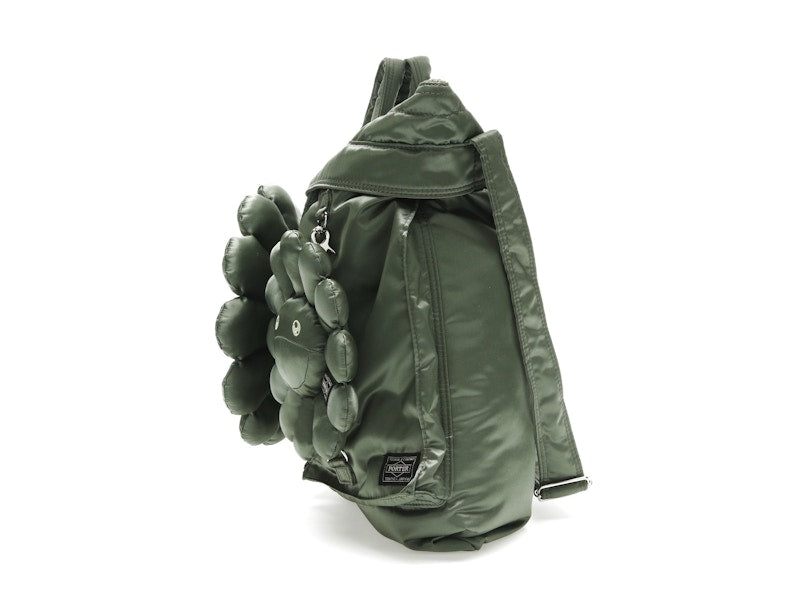 Takashi Murakami x PORTER 2Way Helmet Bag Sage Green