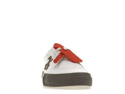 OFF-WHITE Vulcanized Low White Khaki Canvas