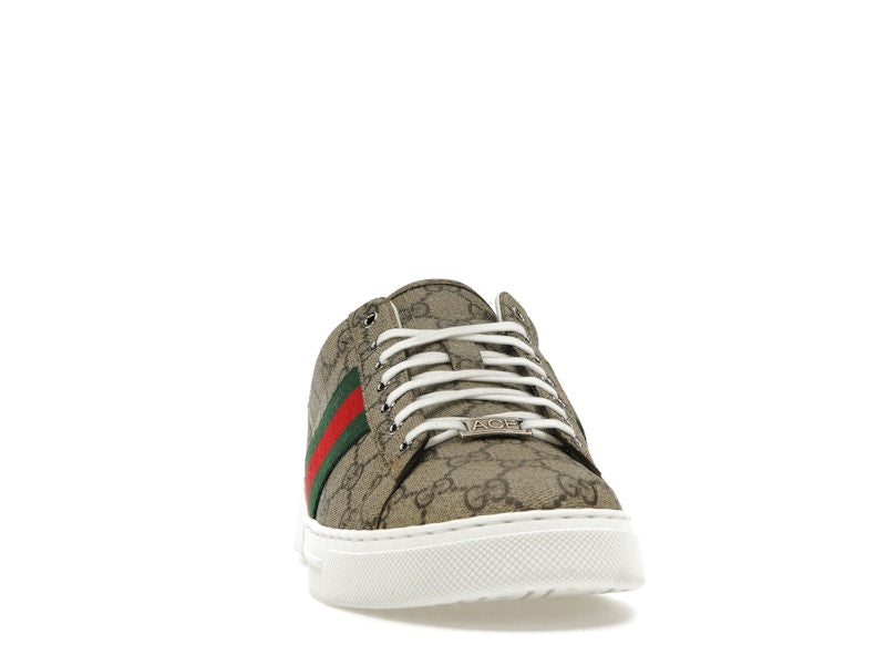 Gucci Ace Web Beige Ebony