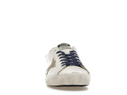 Golden Goose Super-Star White Ice Brown Blue