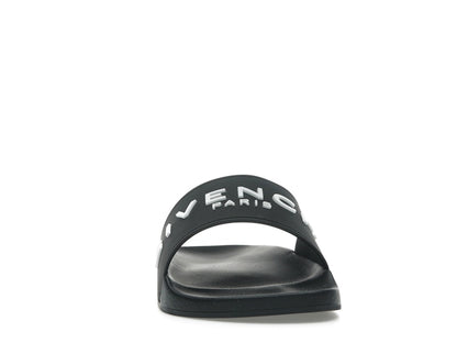 Givenchy Paris Slide Sandals Black