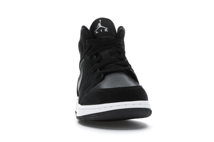 Jordan 1 Mid White Black Grey (GS)