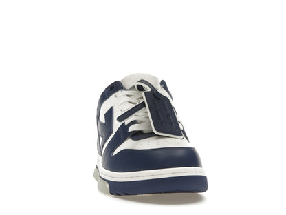 OFF-WHITE Out Of Office OOO Low Tops White Royal Blue