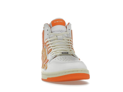 AMIRI Skel Top Hi Bandana White Orange