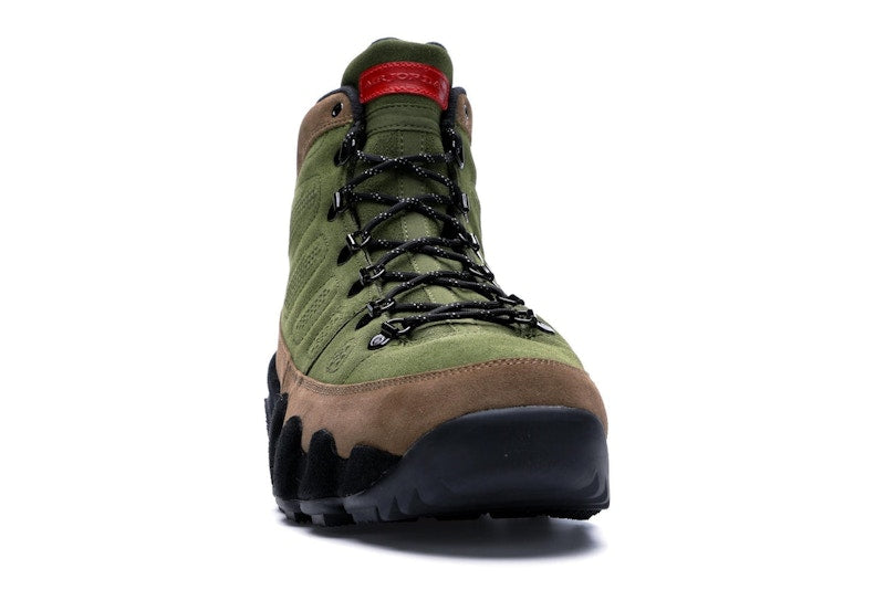 Jordan 9 Retro Boot NRG Military Brown Legion Green