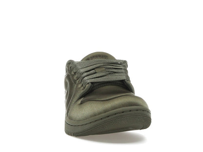 Jordan 1 Low Method of Make Satin Medium Olive (Women's)
