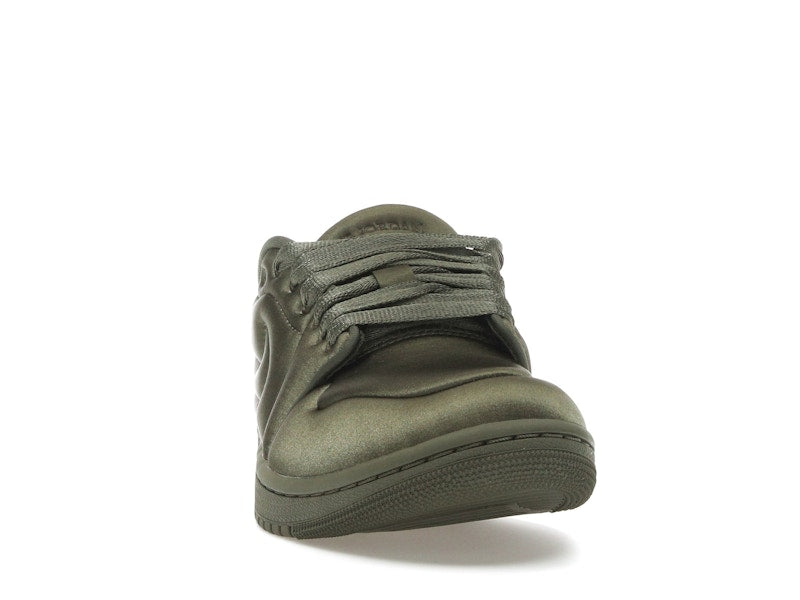 Jordan 1 Low Method of Make Satin Medium Olive (Women's)
