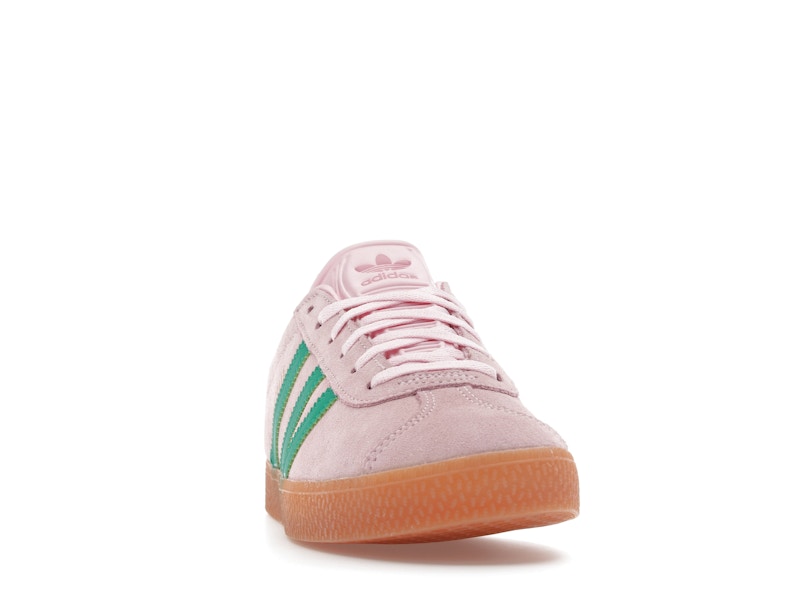 adidas Gazelle Clear Pink Court Green (GS)