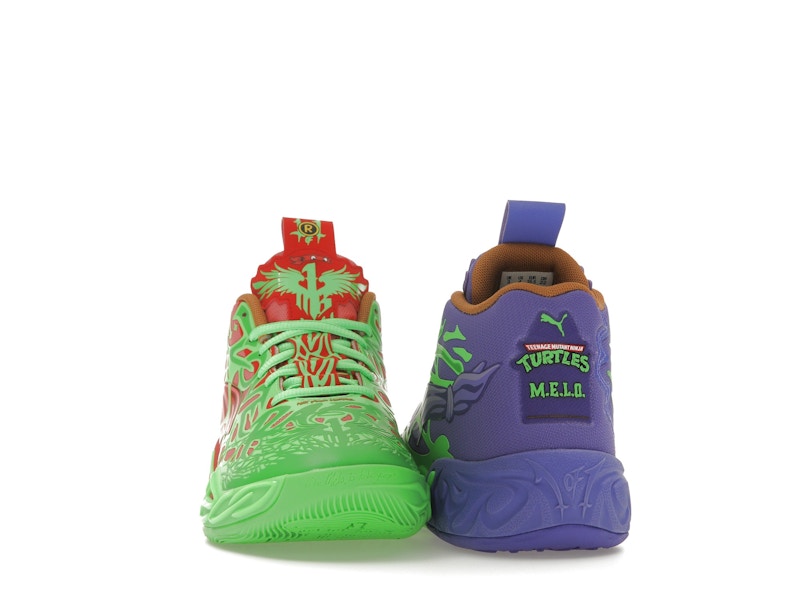 Puma LaMelo Ball MB.04 Teenage Mutant Ninja Turtles Raphael and Donatello (GS)