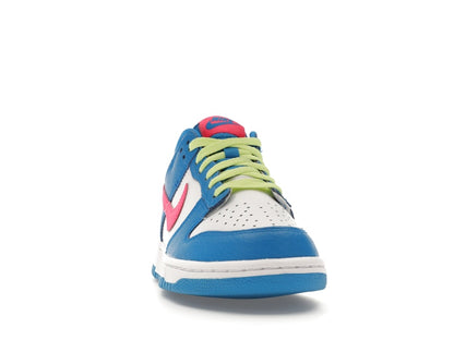 Nike Dunk Low Photo Blue White Light Lemon Twist Hyper Pink (GS)