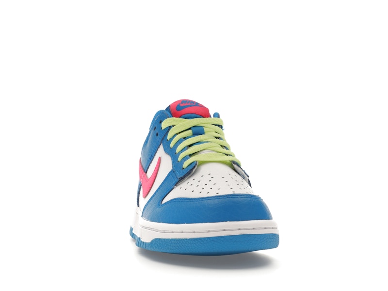 Nike Dunk Low Photo Blue White Light Lemon Twist Hyper Pink (GS)