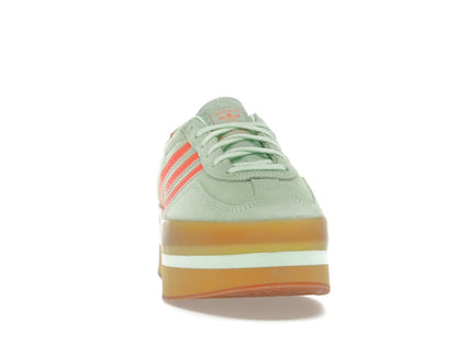 adidas Gazelle Stack Semi Green Spark Solar Orange Gum (Women's)