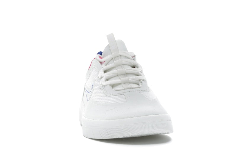 Nike SB Nyjah Free 2 Summit White Pink Blast Racer Blue