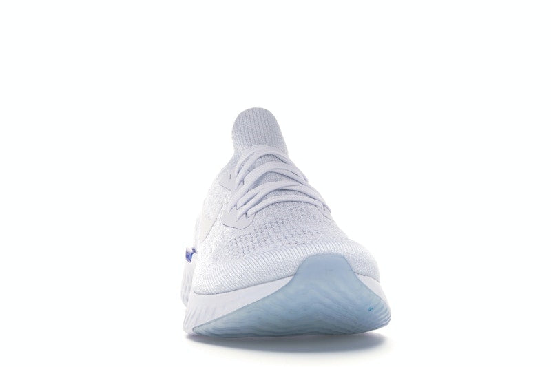 Nike Epic React Flyknit White Racer Blue (Women's)