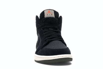 Jordan 1 Mid Black Olive Canvas