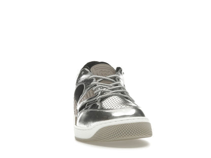Gucci Basket Low Silver Black