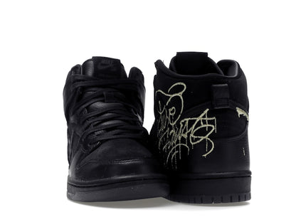 Nike SB Dunk High FAUST Black Gold
