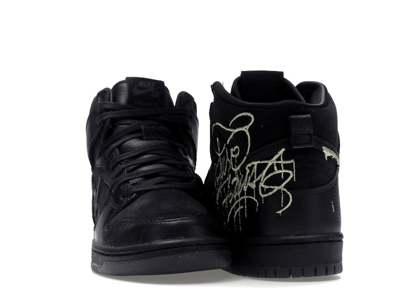 Nike SB Dunk High FAUST Black Gold