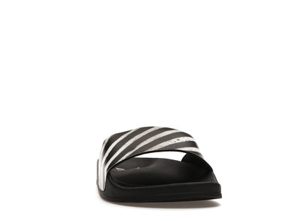 Off-White Spray Stripes Slides Black