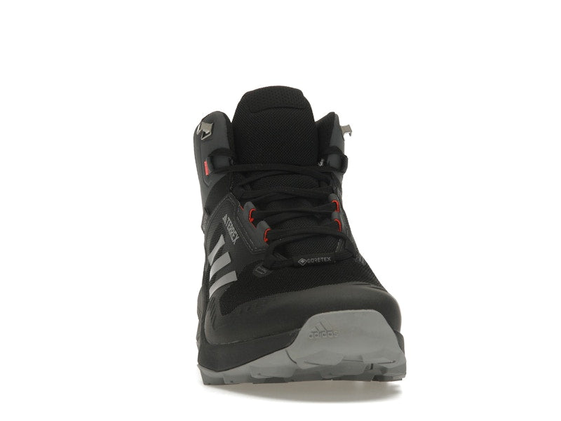adidas Terrex Swift R3 Mid GTX Core Black Grey Solar Red