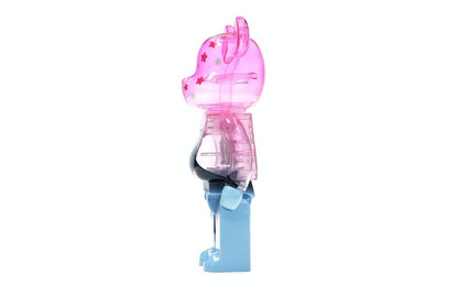 Bearbrick Inverted Mt. Fuji 400% Pink/Blue