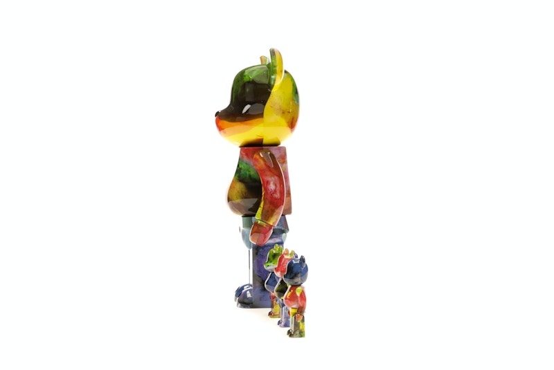 Bearbrick Pushead 4 pc Set 100% & 400% Set Multi