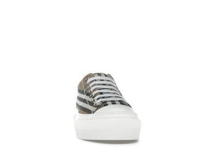 Burberry Low Top House Check Sneaker Taupe Brown (Women's)
