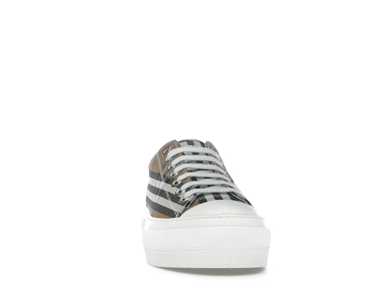 Burberry Low Top House Check Sneaker Taupe Brown (Women's)