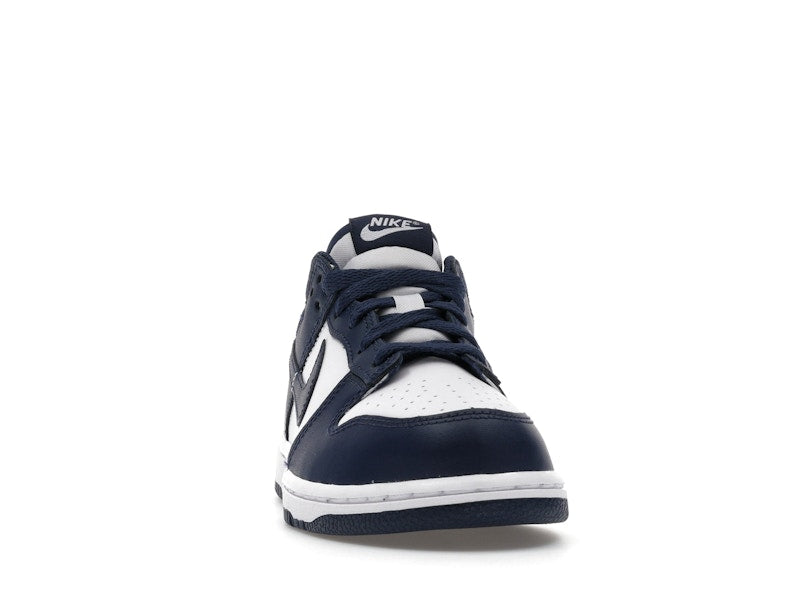 Nike Dunk Low White Midnight Navy (PS)