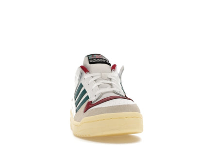adidas Forum Low White Teal Burgundy