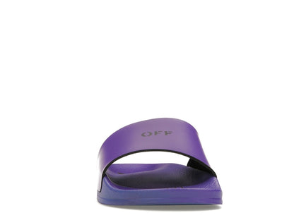 OFF-WHITE Off Stamp Slide Dark Violet Black (Women's)