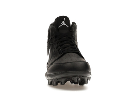 Jordan 1 Mid TD Cleat Black White