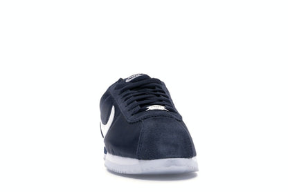 Nike Cortez Basic Nylon Obsidian White-Metallic Silver