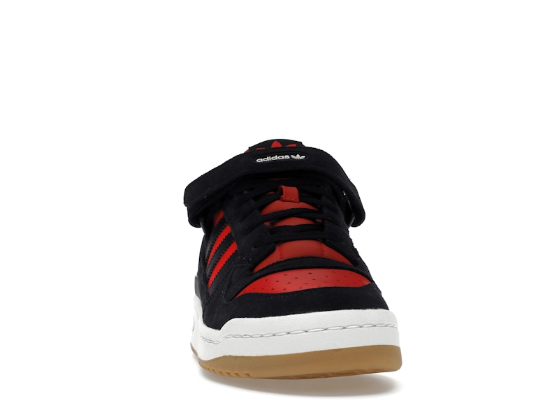 adidas Forum Low Core Black Core Black Vivid Red