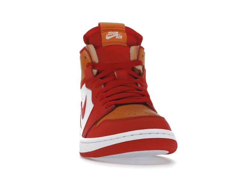 Jordan 1 High Zoom Air CMFT Fire Red Hot Curry (Women's)