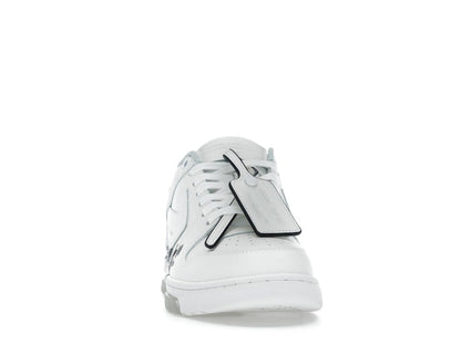 OFF-WHITE Out Of Office OOO Low Tops For Walking White Black (Women's)