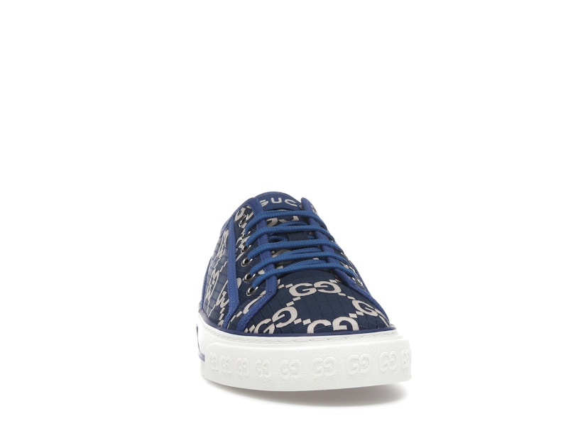 Gucci Tennis 1977 Low GG Monogram Blue