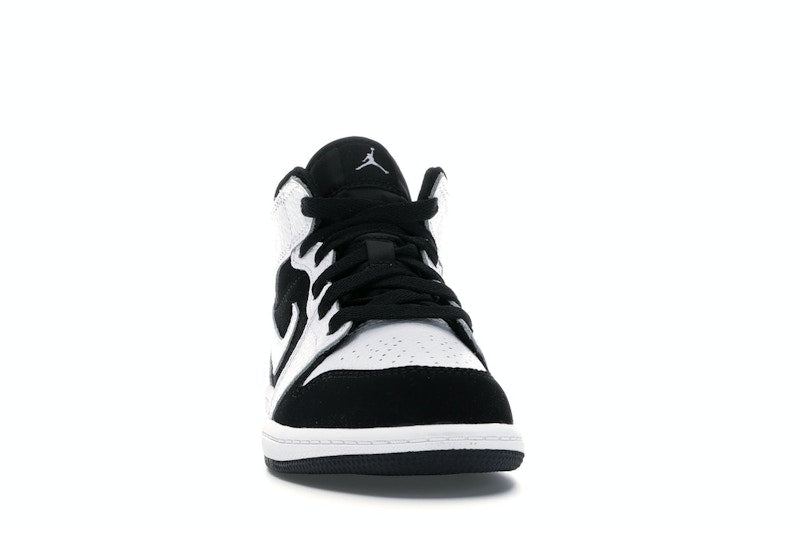 Jordan 1 Mid White Black (PS)