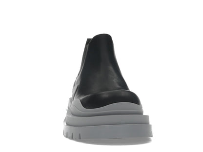 Bottega Veneta Tire Ankle Chelsea Boot Black Vapor