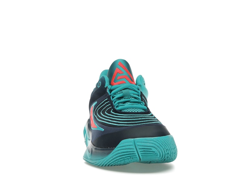 Nike Giannis Immortality 4 Dusty Cactus Obsidian Bright Crimson