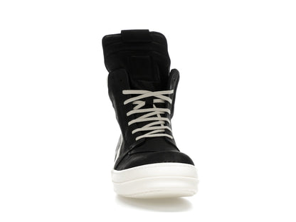 Rick Owens Geobasket High Black Milk