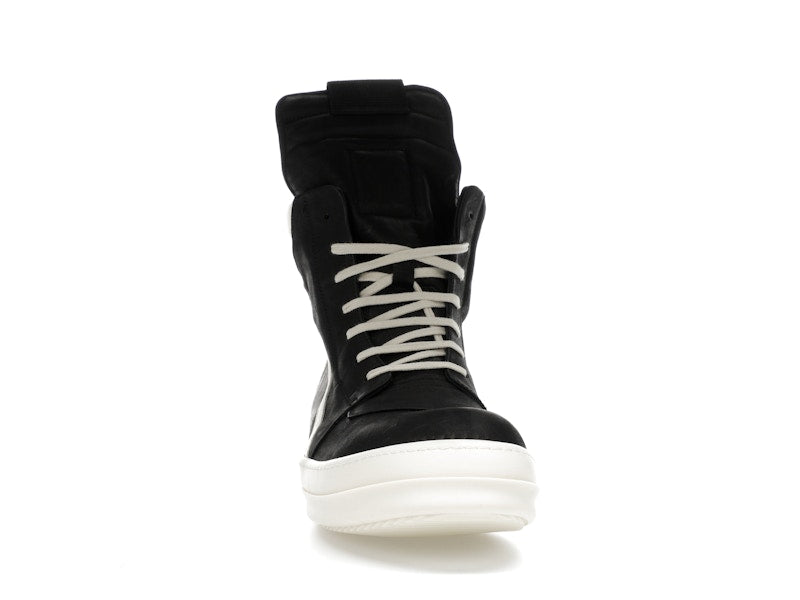 Rick Owens Geobasket High Black Milk