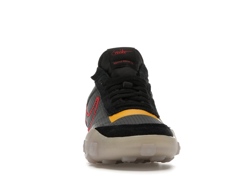 Nike Waffle Racer 2X Black Solar Flare University Red (Women's)